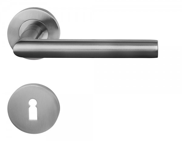 Türgriff Edelstahl oval