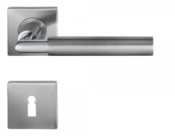 Q19 Türklinke Edelstahl feinmatt