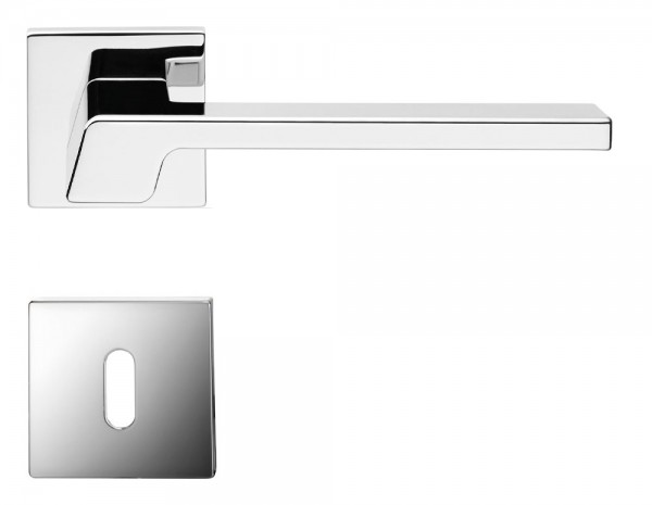 Türgriff Q20 verchromt quadratisch glänzend