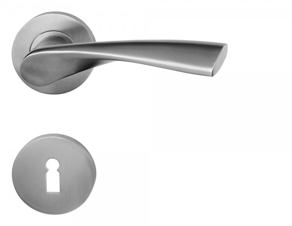 Türgriff Edelstahl massiv